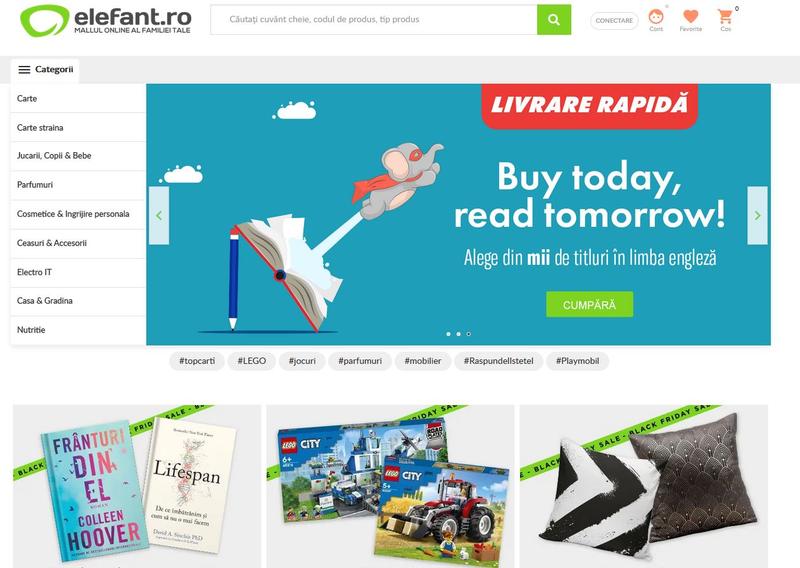 Magazinul online Elefant.ro își cere insolvența