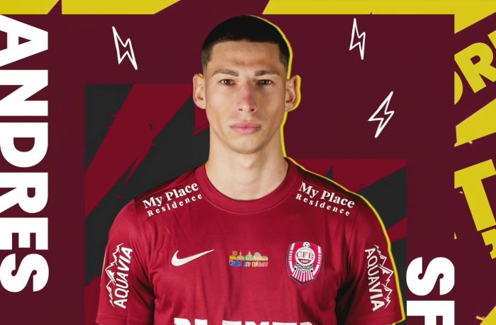 CFR Cluj l-a transferat pe atacantul Andres Sfaiț de la Salernitana