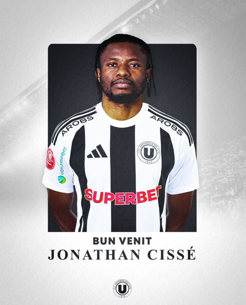 „U” Cluj l-a transferat pe fundașul Jonathan Cisse