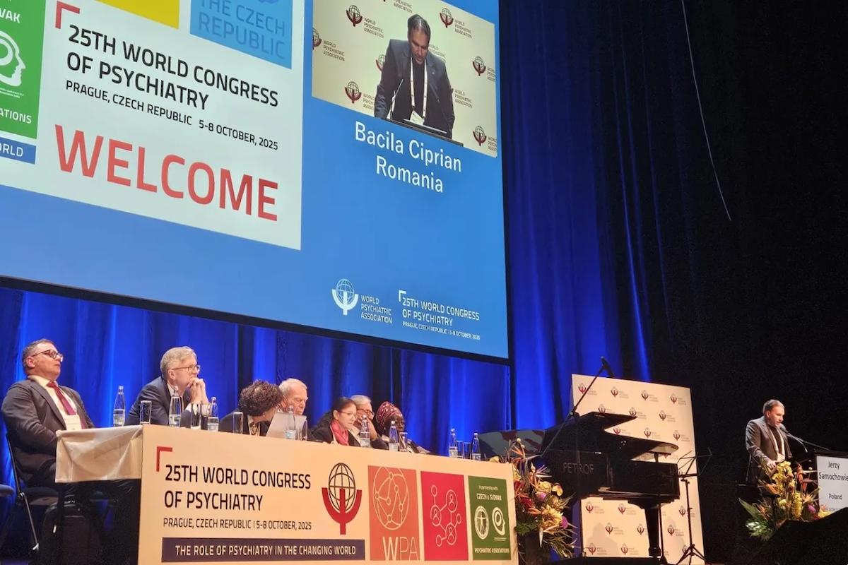 Medic român la Congresul Mondial de Psihiatrie de la Praga
