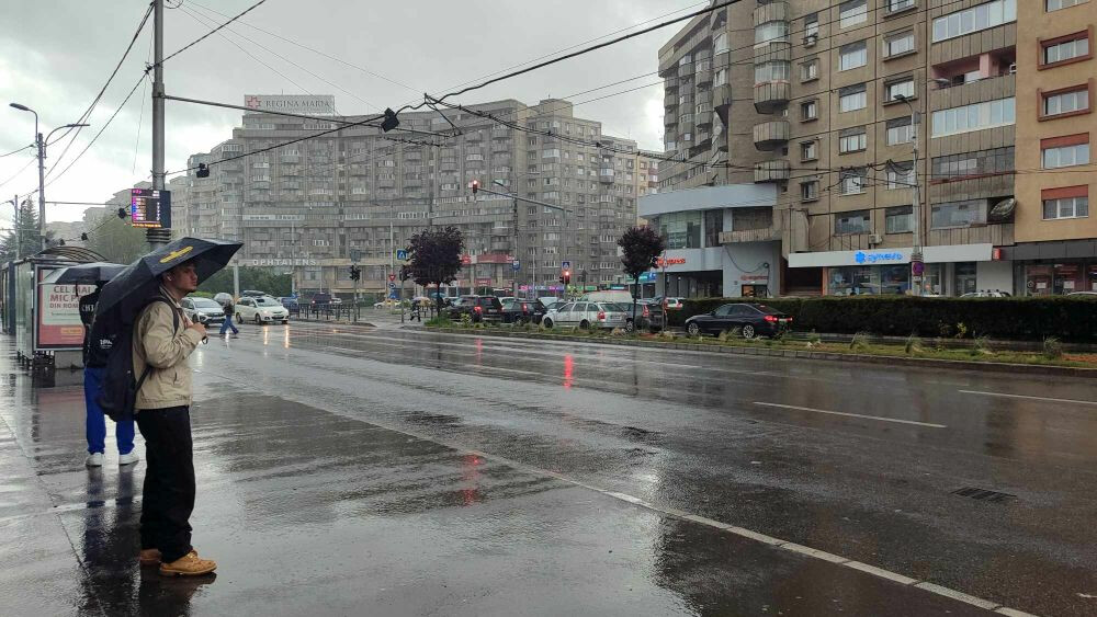 Vreme instabilă, ploi și maxime de 9 grade. Prognoza meteo pentru Cluj.
